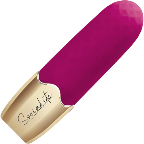 Socialite SURRENDER Discreet Rechargeable Silicone Waterproof Mini Vibe By Bodywand - Pink