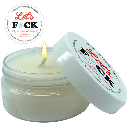 Kama Sutra Naughty Massage Candle - Let's F*ck 1.7 oz