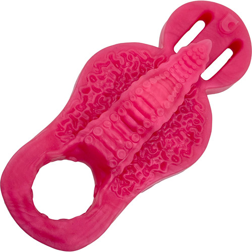 Uncover Creations Tentacle Grinder Cock Ring - Red Fusion