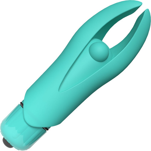 4T Screamin Demon Mini Vibrating Bullet With Silicone Horned Sleeve By Screaming O - Kiwi