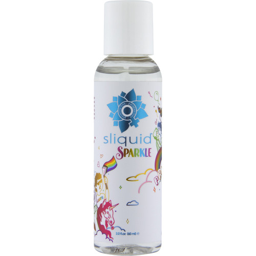 Sliquid Naturals Sparkle Water Based Personal Lubricant 2 fl oz