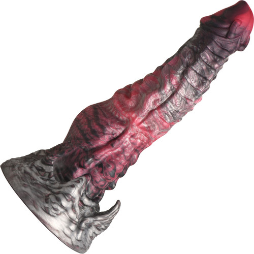 Hades 9.25" Silicone Suction Cup Dildo By Creature Cocks - Large