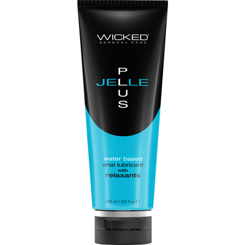Wicked Jelle Plus Anal Personal Lubricant With Relaxants 8 fl oz