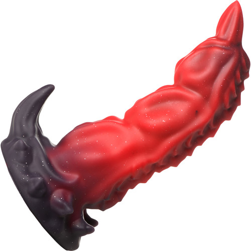 King Scorpion 9.75" Silicone Dual Stimulation Suction Cup Dildo By Creature Cocks