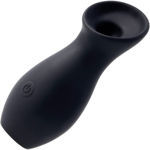 Playboy Pleasure The Jet Set Sucker Rechargeable Silicone Suction Stimulator With Charging Case