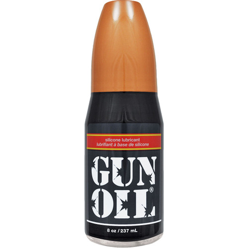 Gun Oil Silicone Personal Lubricant 8 oz