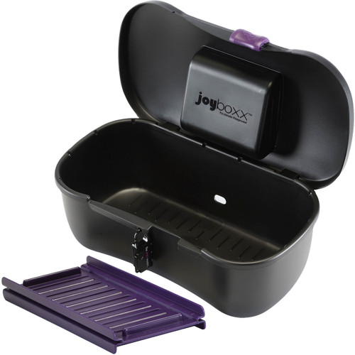 Joyboxx Storage System Includes Playtray and Combo Lock - Black