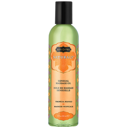 Kama Sutra Naturals Massage Oils Tropical Mango 8 fl oz