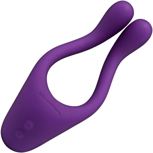 TRYST Multi Erogenous Zone Massager by Doc Johnson - Purple