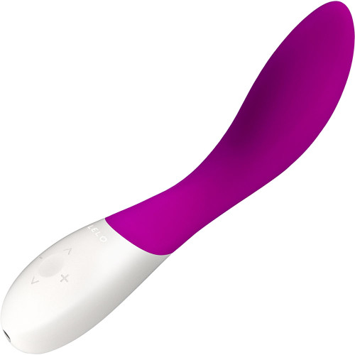 LELO MONA WAVE Rechargeable Silicone G-Spot Stimulator - Deep Rose