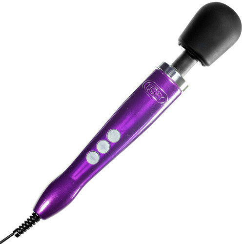 Doxy Die Cast Extra Powerful Massage Wand Vibrator - Purple