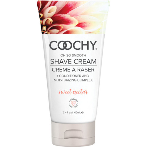 COOCHY Oh So Smooth Shave Cream - Sweet Nectar 3.4 oz (100 mL)