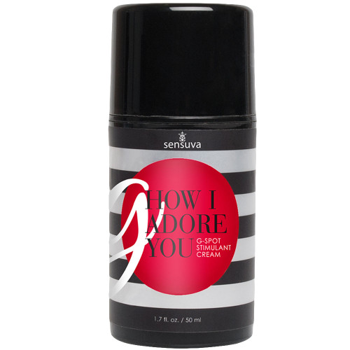 G, How I Adore You G-Spot Stimulant Cream by Sensuva 1.7 fl oz