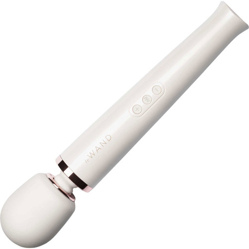 Le Wand Rechargeable Vibrating Body Massager - Pearl White