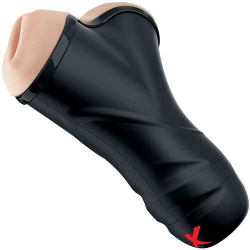 PDX Elite Double Penetration Stroker Vibrating Penis Stimulator By Pipedream
