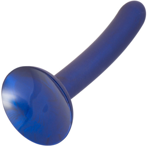 Fuze Star Navy Blue Suction Cup Silicone Dildo