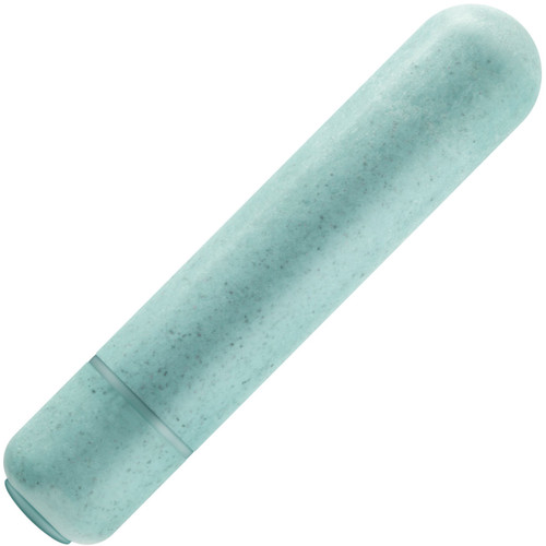Gaia Eco Bullet Biodegradable & Recyclable Mini Vibrator By Blush Novelties - Aqua