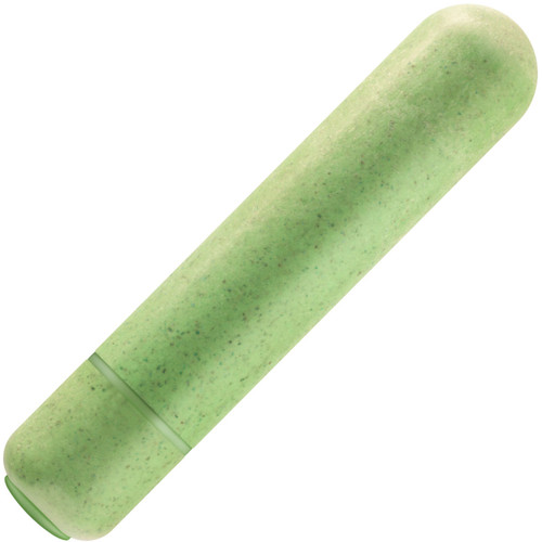 Gaia Eco Bullet Biodegradable & Recyclable Mini Vibrator By Blush Novelties - Green
