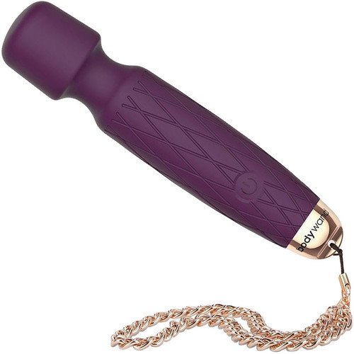 Rechargeable Luxe Mini Wand Massager By Bodywand - Purple