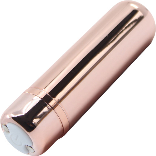 Joie 15 Function Rechargeable Silicone Waterproof Vibrating Bullet By Nu Sensuelle - Rose Gold