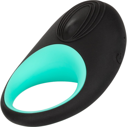 Link Up Pinnacle Silicone Rechargeable Rolling Pleasure Ball Cock Ring By Calexotics 