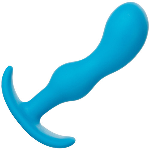 Mood Naughty 2 Large Silicone Butt Plug by Doc Johnson - Blue