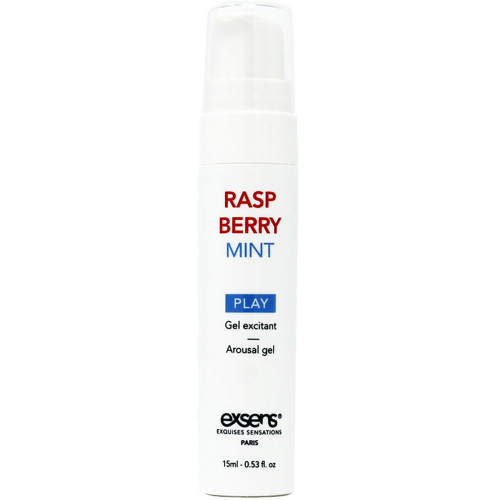 Raspberry Mint Cooling Arousal Gel by Exsens .53 fl oz