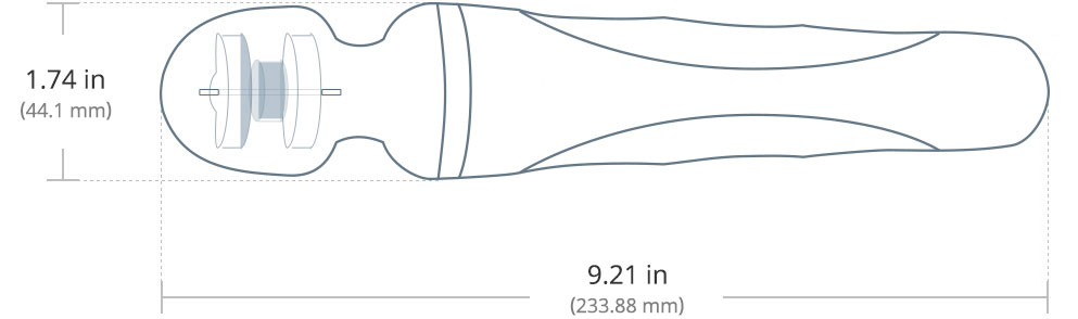 Lovense Domi 2 - Measurements