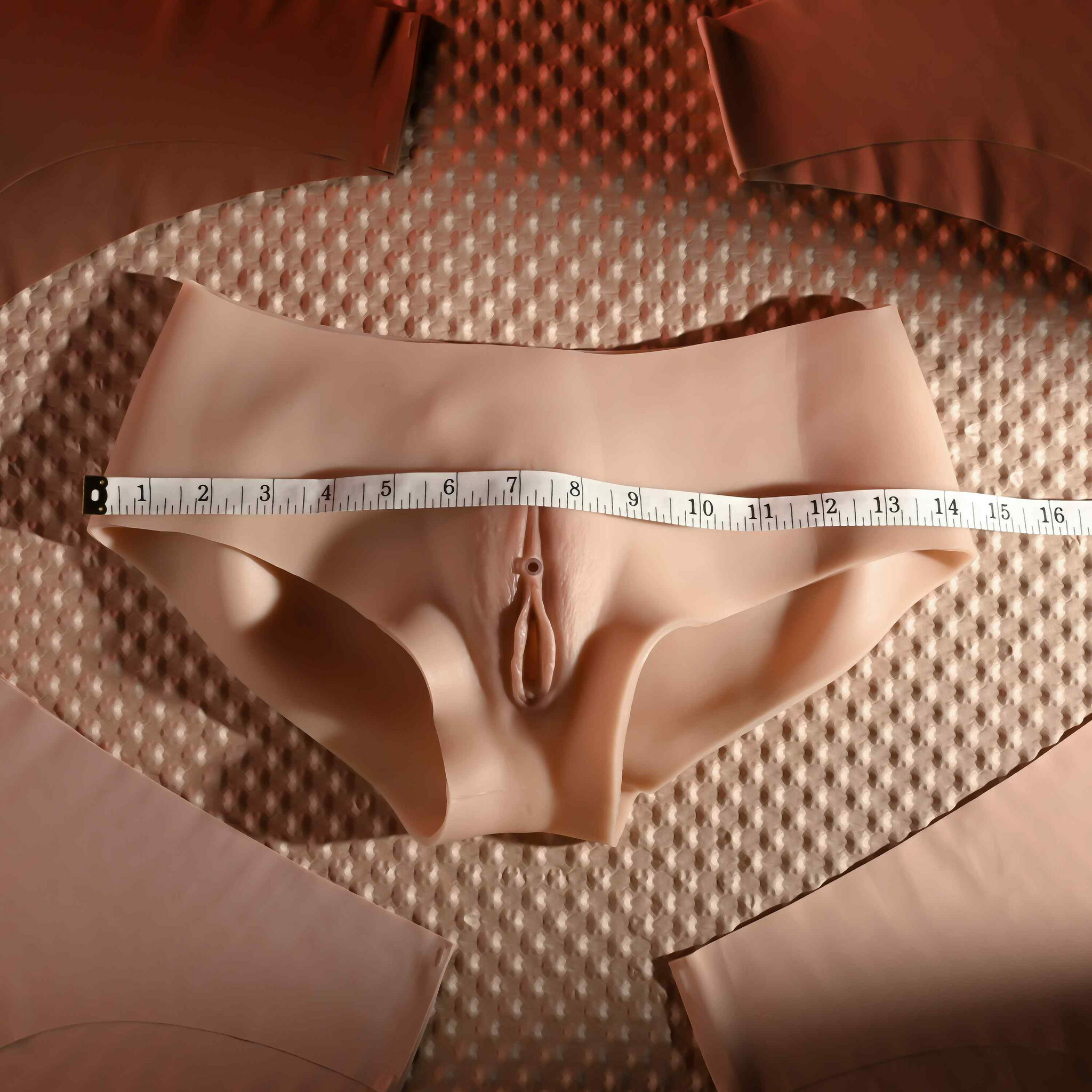 Gender X Undergarments Briefs Wearable Silicone Penetrable Vagina - Measurements