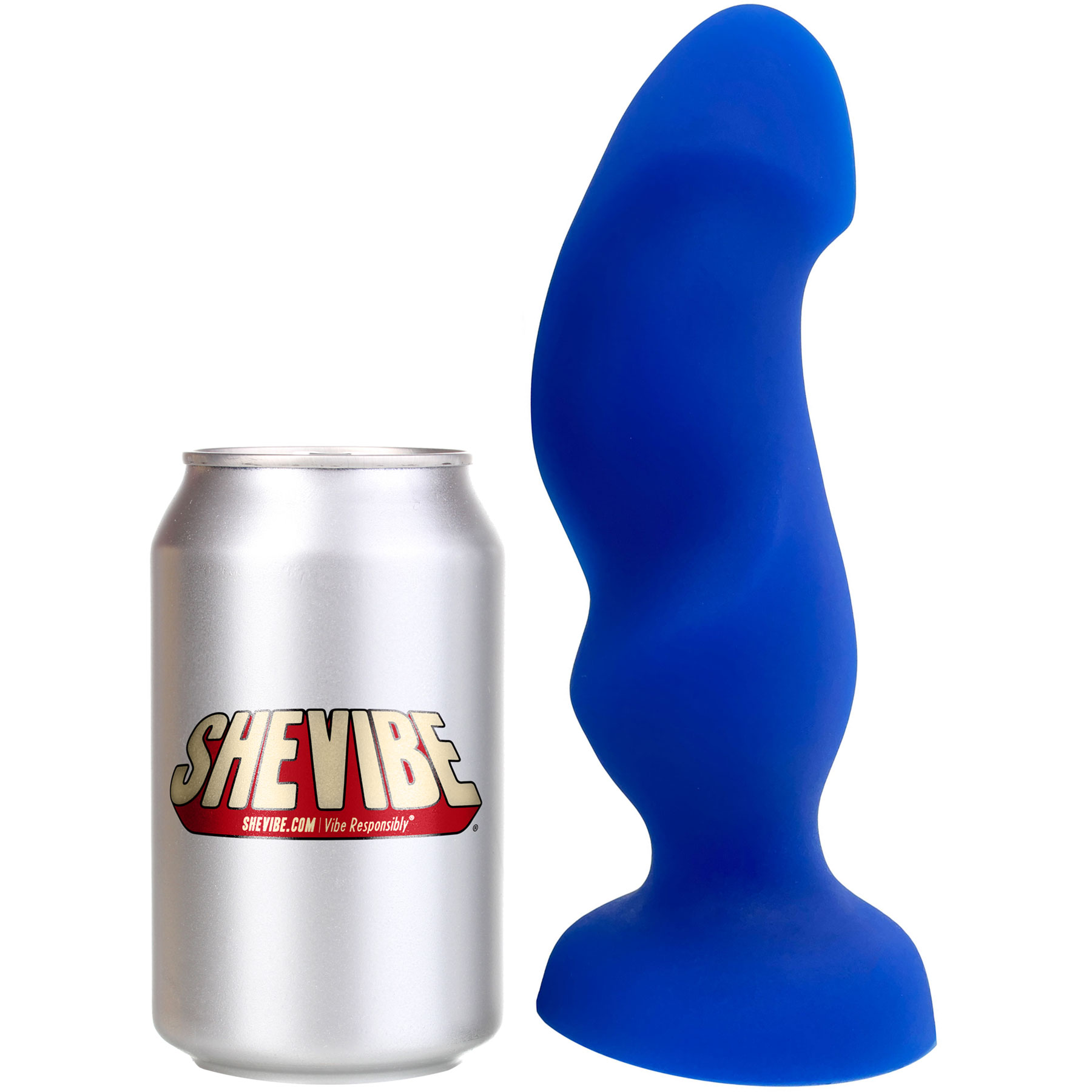 Topped Toys HILT 75 Silicone Butt Plug - With Can For Reference