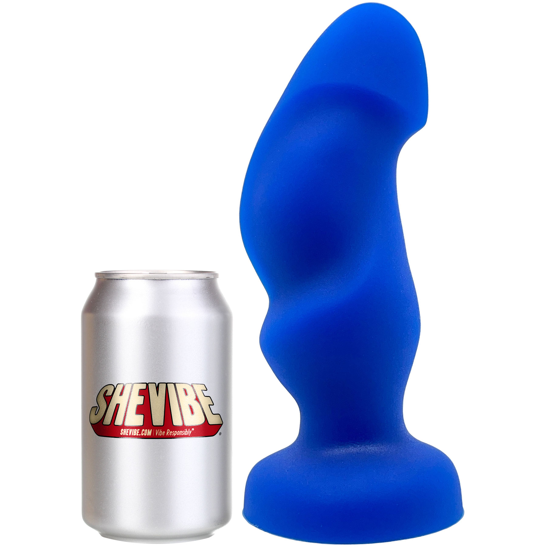 Topped Toys HILT 95 Silicone Butt Plug - With Can For Reference