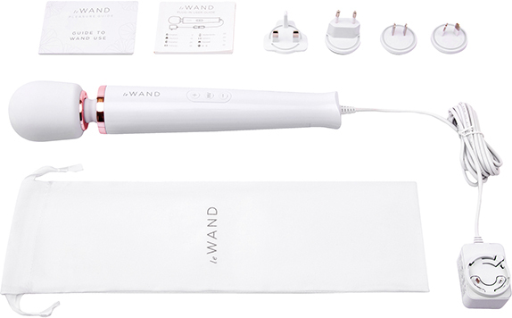 Le Wand Plug-In Vibrating Body Massager - What's In The Box