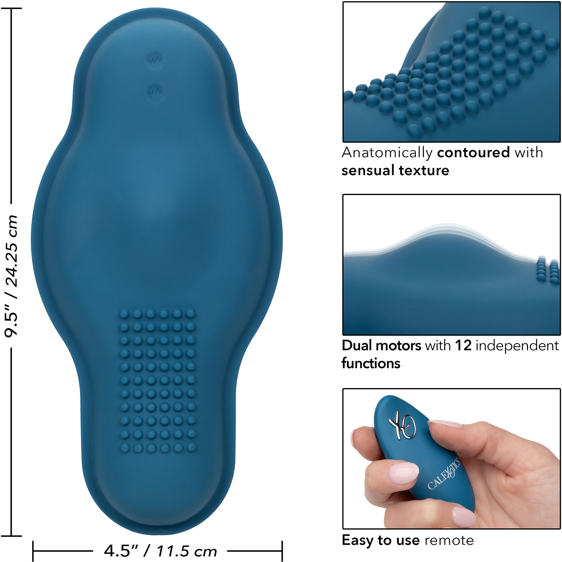 Dual Rider Remote Control Bump & Grind - Measurements