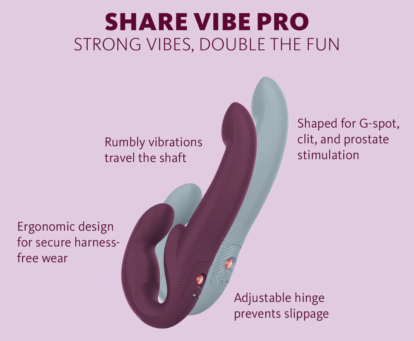 SHARE VIBE PRO -Features Graphic