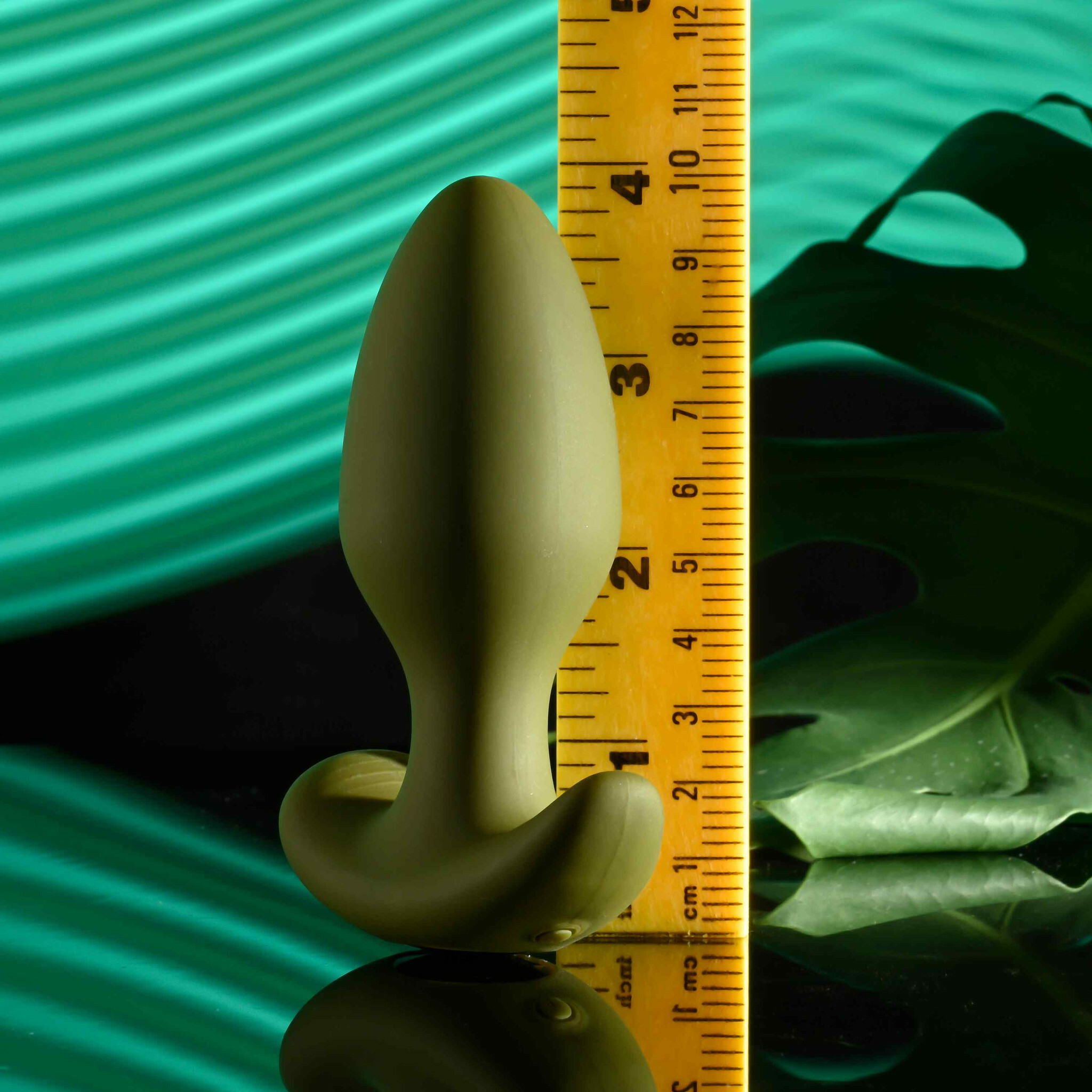 Selopa The Colonel Rechargeable Waterproof Silicone Vibrating Butt Plug With Remote - Measurements