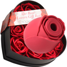 Bloomgasm The Rose Pressure Wave Stimulator Lover's Gift Box - Red