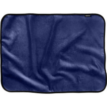 Fascinator Mini Throw Moisture-Proof Sensual Blanket - Microvelvet Royal Blue 36" x 26"