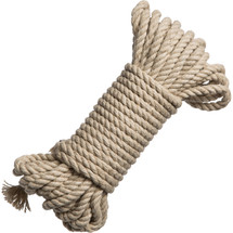 MERCI Bind & Tie 30 Foot Hemp Bondage Rope By Doc Johnson - Natural