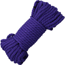 MERCI Bind & Tie 50 Foot Hemp Bondage Rope By Doc Johnson - Violet