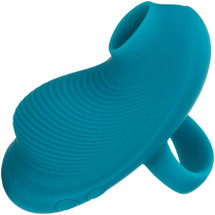 Envy Handheld Suction Massager Rechargeable Silicone Finger Vibrator By CalExotics