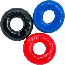 Oxballs Ringer Max Stretchy Cock Ring Set of 3 - Multicolor