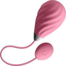 Techno Kandi Rechargeable Silicone App Controlled Vibrating Egg By NS Novelties - Pink