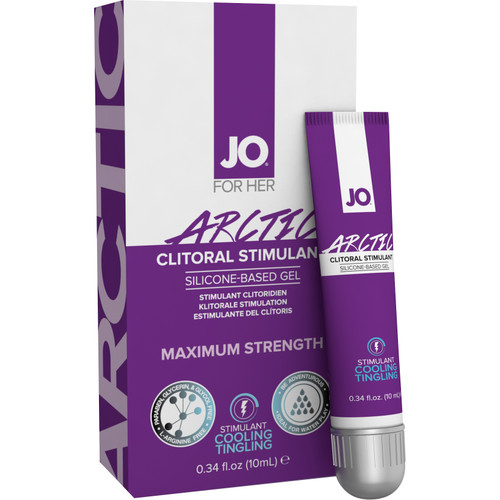 JO Arctic Maximum Strength Gel oz Clitoral Silicone .34 Stimulant