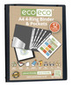 ECO-ECO A4 4-RING BINDER WITH POCKETS