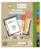 ECO-ECO A5 6PART WIDE DIVIDERS