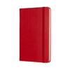 MOLESKINE MEDIUM RULED SCARLET RED HARD COVER