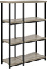 Elmwood Bookcase Distressed Grey Oak