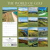 2023 Square Wall Calendar - The World of Golf