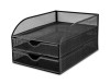 Wiremesh Two-Drawer Paper Sorter