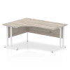 Left Hand Crescent Desk